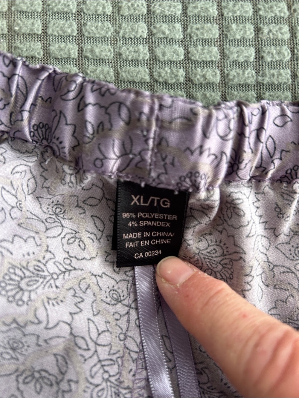 Floral Drawstring lounge/sleep Pants - Picture 6 of 6